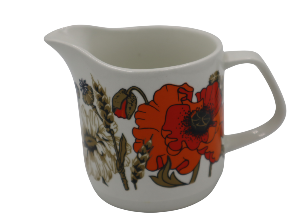 J&G Meakin Poppy Jug