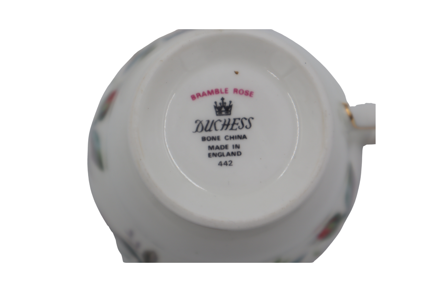 Duchess Bramble Rose Teacup and Saucer Set - Image 2