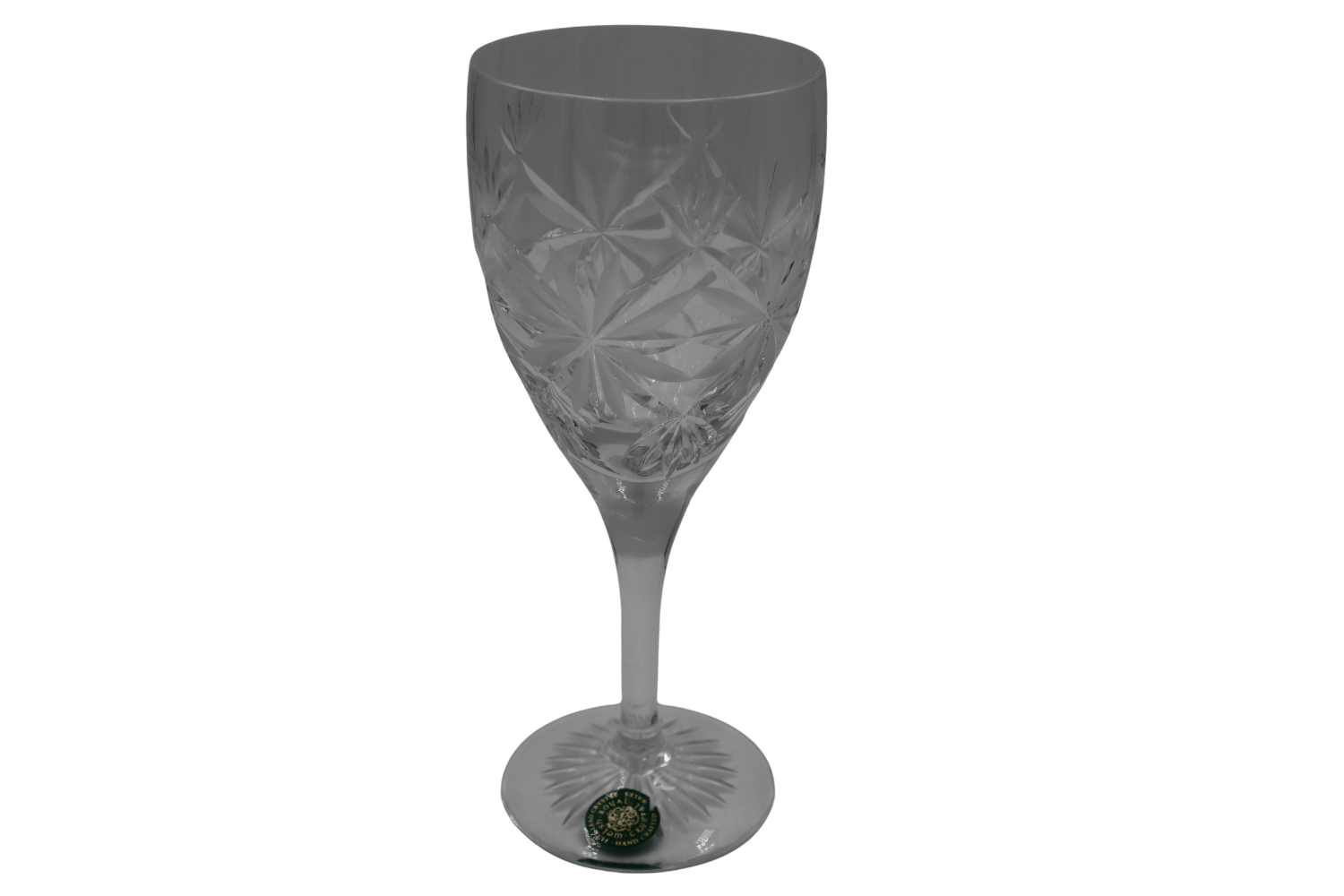 Welsh Royal Crystal Wine Glass